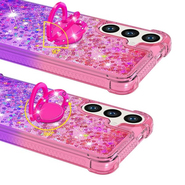 Mobilskal för Samsung Galaxy S26 Plus TPU Kickstand - Ljuslila