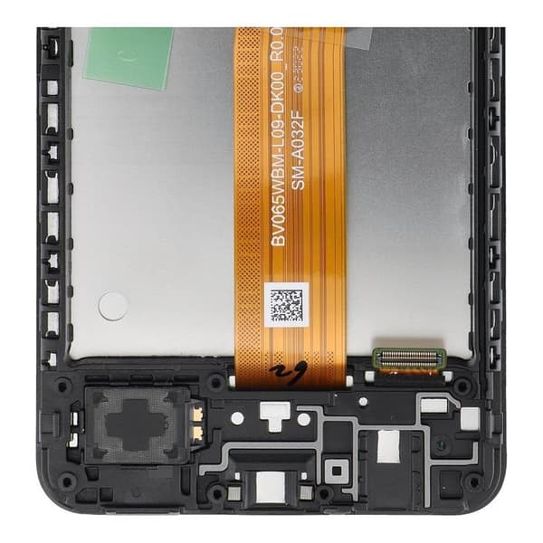 Galaxy A12 Skärm med LCD-display Service Pack A127F GH82-26485A Black