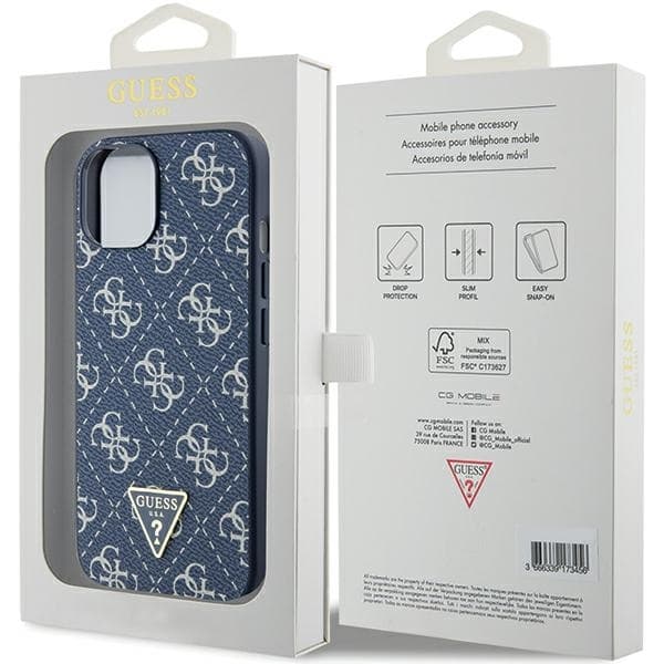 Guess telefontaske til iPhone 14 Plus/15 Plus MagSafe 4G Metal
