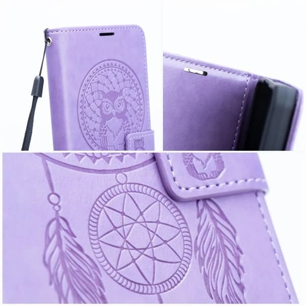 Galaxy S25 Edge Pung Etui Mezzo - Dreamcatcher Lilla Lila