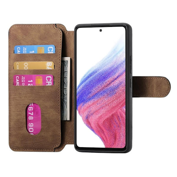 CASENEO Google Pixel 9a Plånboksfodral Konstläder - Brun