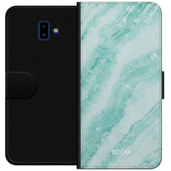 Pungcover til Samsung Galaxy J6+ med Mint Marble
