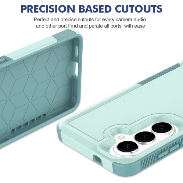 Mobilskal för Samsung Galaxy S26 PC + TPU Stöttålig - Mintgrön