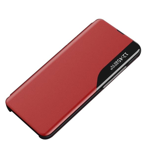 Galaxy A73 Fodral Eco Leather View - Röd Röd