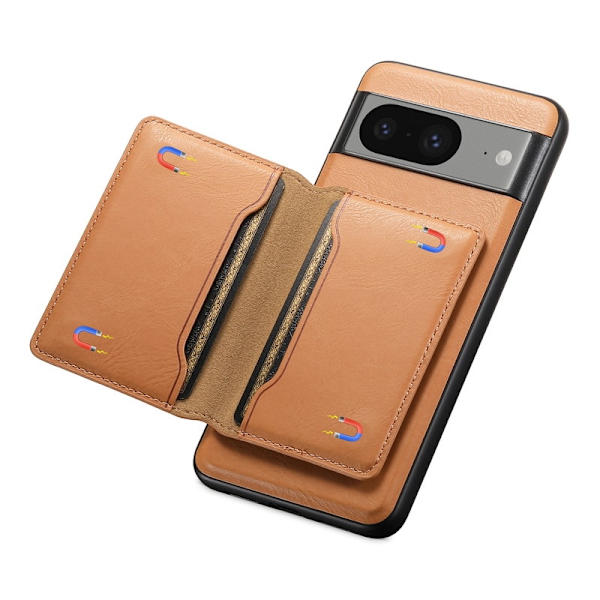 DENIOR Google Pixel 8 Plånboksfodral Konstläder - Khaki