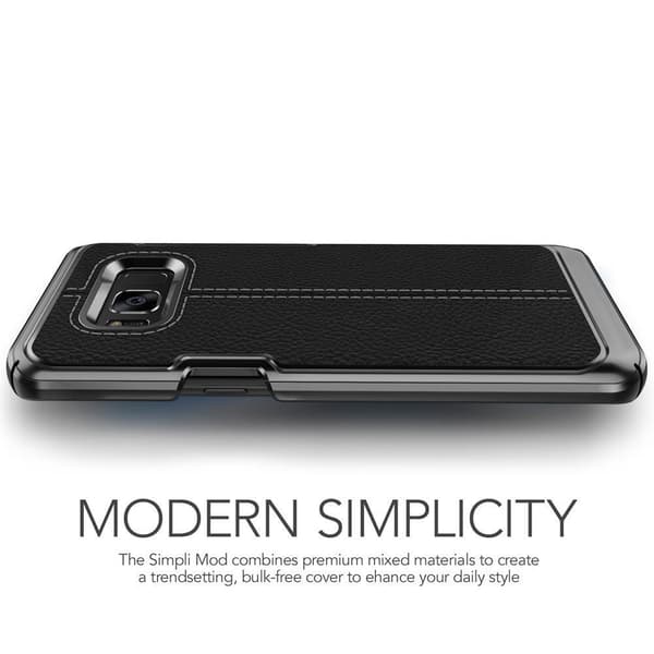 Verus Simpli Mod Cover til Samsung Galaxy S8 - Sort Black
