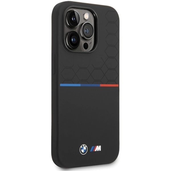 BMW Mobilskal till iPhone 15 Pro Max Magsafe M Silikon Pattern Black
