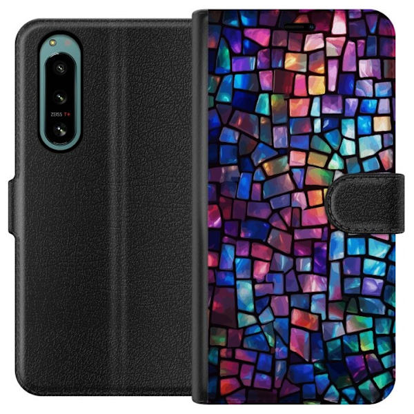 Plånboksfodral till Sony Xperia 5 IV med Disco