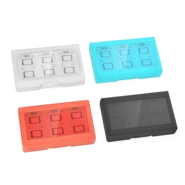 Dobe Nintendo Switch 2 Fodral för Game Card - Vit Vit