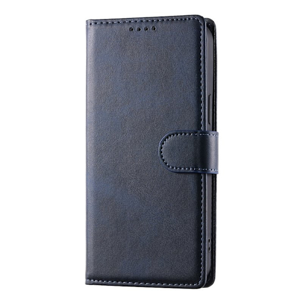 Samsung Galaxy S26 Edge Plånboksfodral Konstläder Flip - Blå