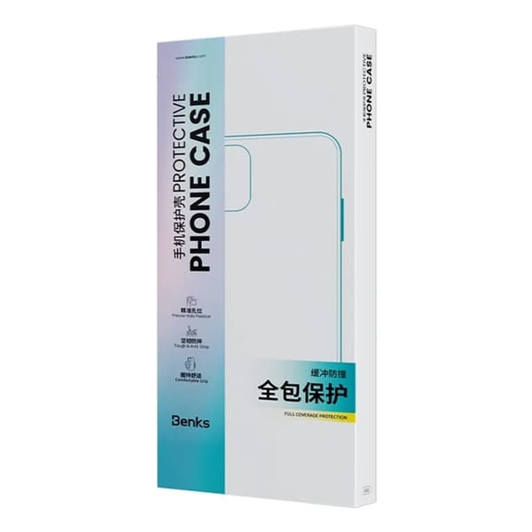 Benks Mobilskal till iPhone 17 Pro MagSafe Ultra Thin - Transparent Transparent