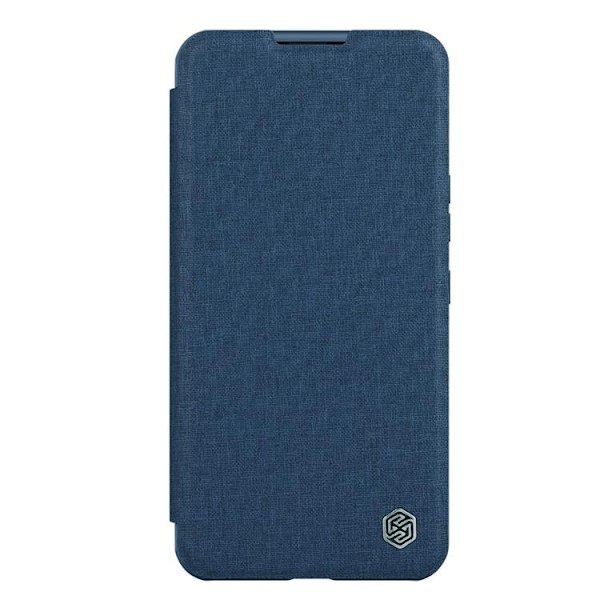 Nillkin iPhone 14 Plus Plånboksfodral Qin Cloth Pro - Blå Blå