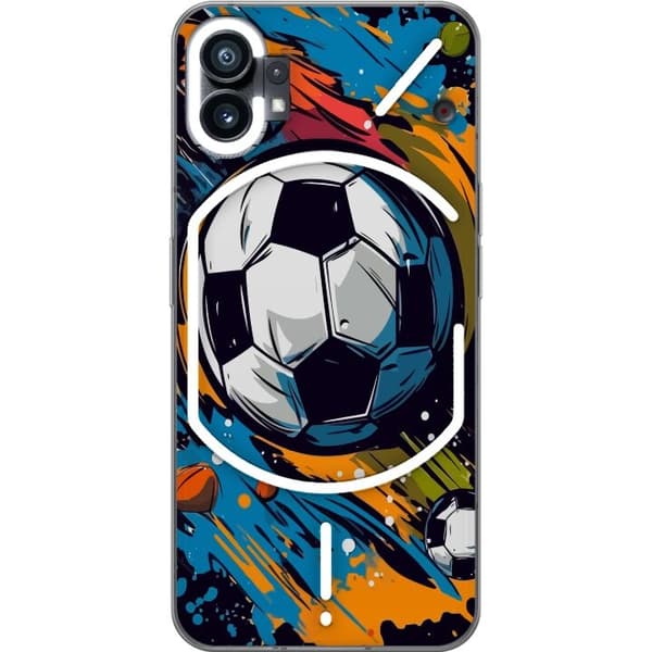 Mobilcover til Nothing Phone (1) med Fodbolde