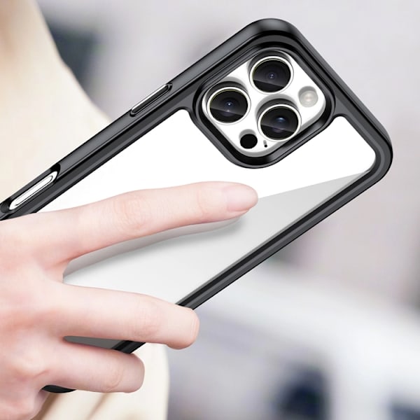 Mobilskal till iPhone 16 Pro Max Outer Space - Svart Black