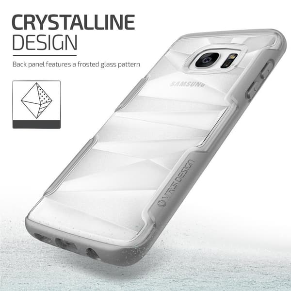 Verus Shine Guard Skal till Samsung Galaxy S7 Edge - Grå Grey
