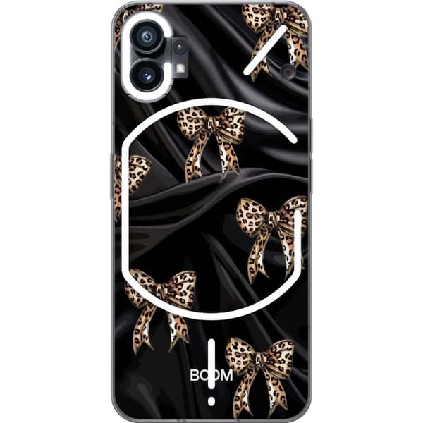 Telefontaske til Nothing Phone (1) med Leopard Bow