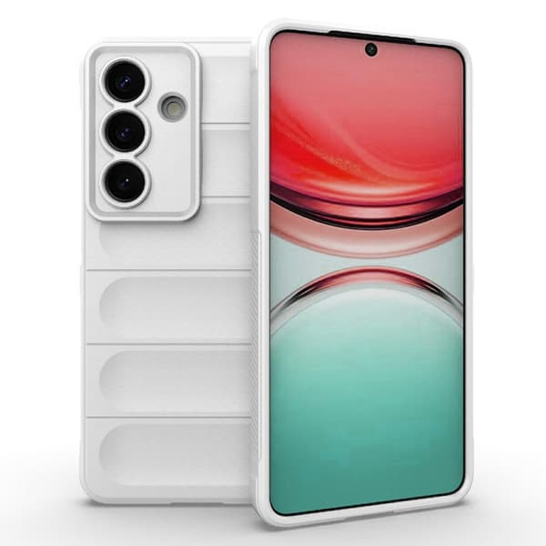 Mobilskal för Samsung Galaxy S26 Anti-Drop Soft TPU - Vit