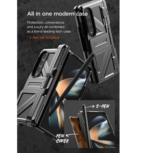 Galaxy Z Fold 4 Mobilskal VRS DESIGN Terra Guard Ultimate Go S