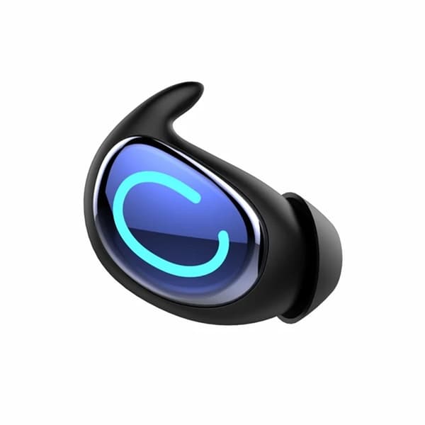 Singel Bluetooth In-Ear Trådlösa Hörlurar Noise Cancelling - Blå Blå