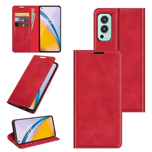 Läppäkotelo OnePlus Nord 2 5G - punainen Red