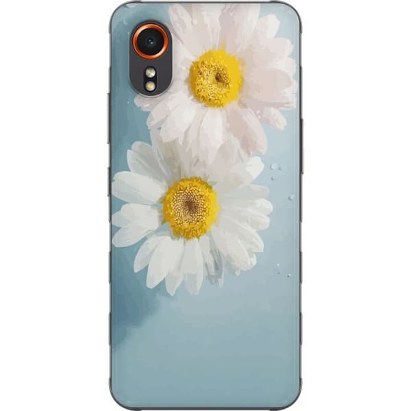 Telefontaske til Samsung Galaxy Xcover7 med sommerblomster