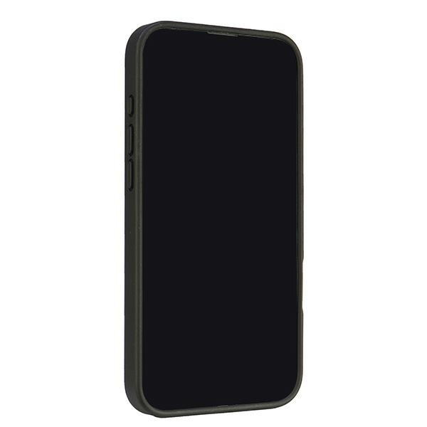 Audi telefontaske til iPhone 16 Plus syntetisk læder - sort Black