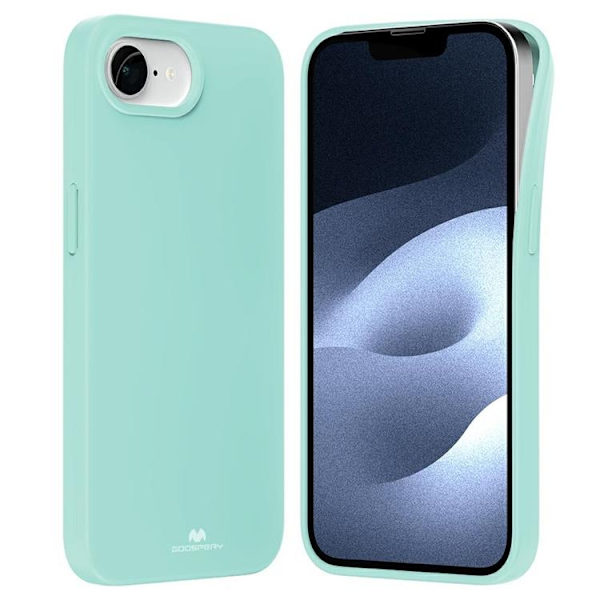 Mercury Telefontaske til iPhone 16e Soft - Mint Grön