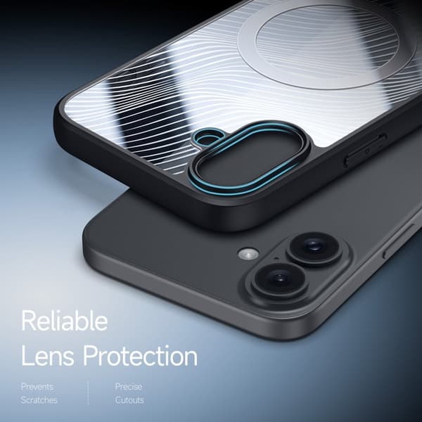 DUX DUCIS Aimo Series Mobilskal till iPhone 16 - Svart