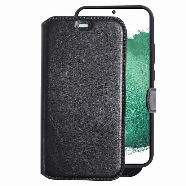 CHAMPION Galaxy S22 Plus Pung Etui Slim 2-i-1 - Sort Svart