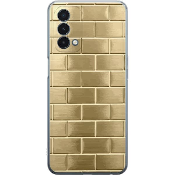 Mobilcover til OnePlus Nord N200 5G med Gyldne Mursten