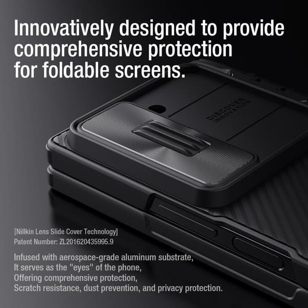 NILLKIN CamShield Fold Case Samsung Galaxy Z Fold6 5G Grön