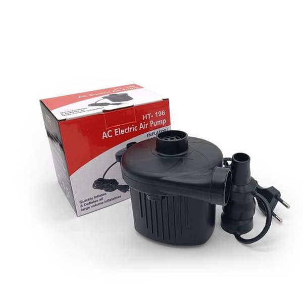 Elektrisk Uppblåsbar Pump HT-196 - Svart Svart