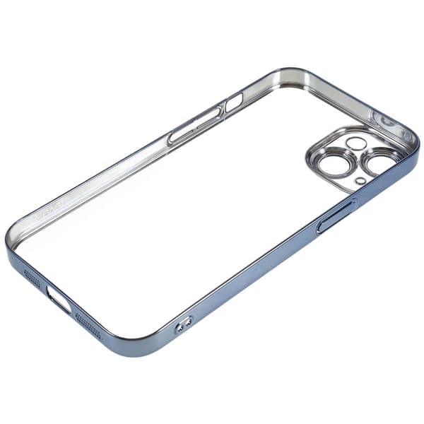 X-LEVEL Mobilskal till iPhone 13 TPU+PC Blå med Kameralinsskydd