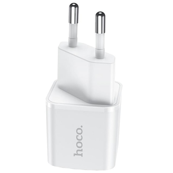 Hoco Väggladdare Adapter USB-C - Vit