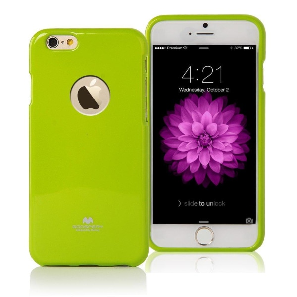 Mercury Flexicase -kotelo Apple iPhone 6 (S) Plus -puhelimelle - vihreä Green