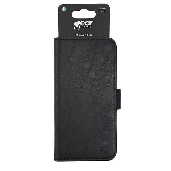 GEAR Xiaomi 13 Plånboksfodral - Svart Svart