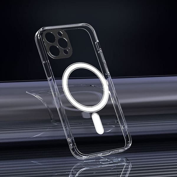 CLEAR Magsafe Cover med kameraskydd för iPhone 14 PRO MAX Transparent