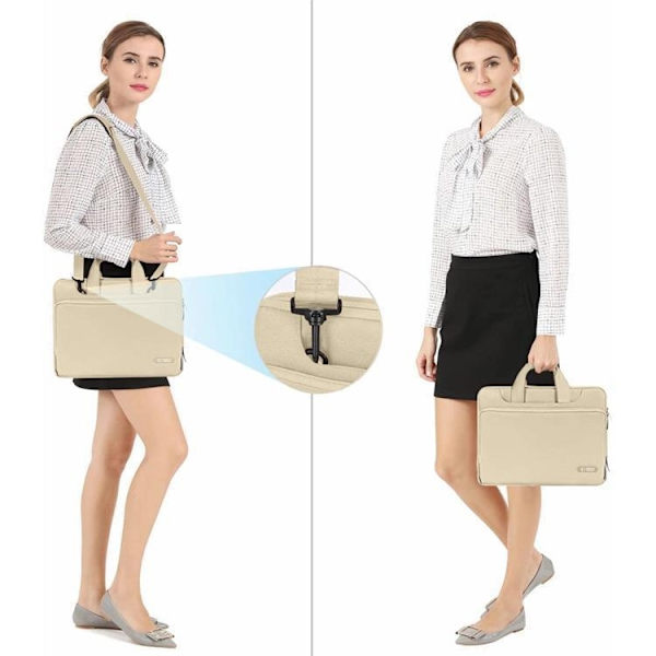 Tech-Protect Datorfodral 15-16" Pocket - Desert Beige Beige