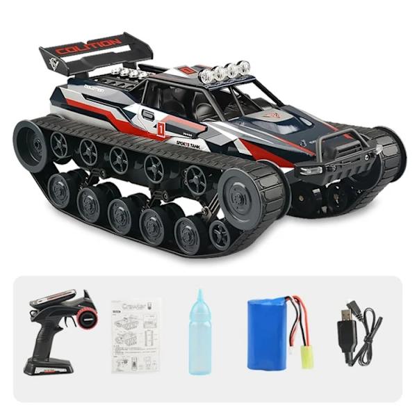 Fjärrkontroll High Speed ​​Drift Stunt Dim Spray Tank