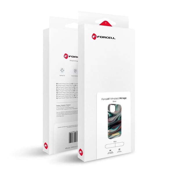 Forcell Mobilskal till iPhone 15 Pro Max Magsafe Mirage - Glow Flerfärgad