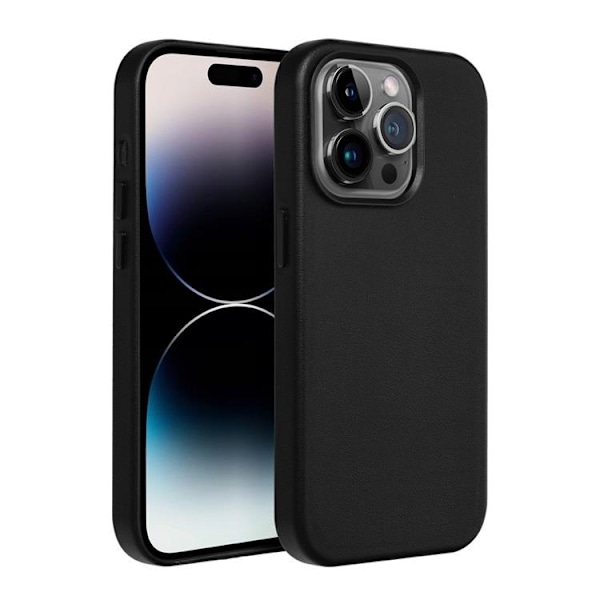 iPhone 11 Pro Magsafe Skal Läder - Svart Svart