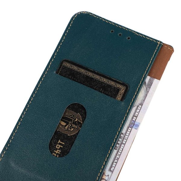 KHAZNEH OnePlus Nord 4 Plånboksfodral Äkta Läder - Grön