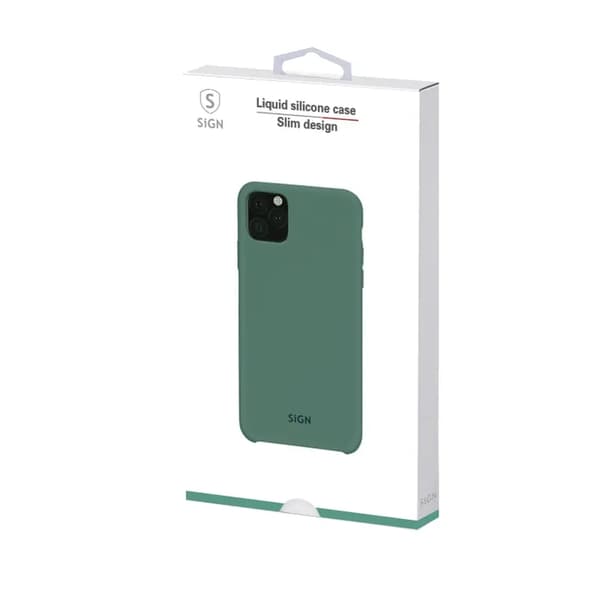 SiGN Galaxy S21 Ultra Kuori Liquid Silicone - Musta Svart