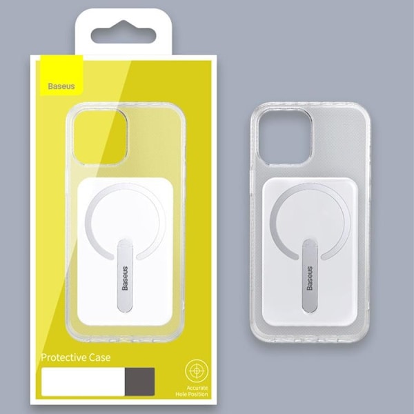 Baseus iPhone 13 Skal MagSafe Magnetic - Transparent