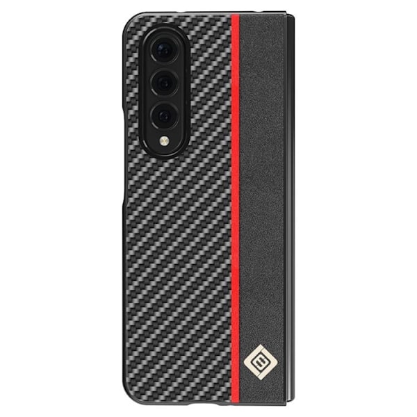 LC.IMEEKE Galaxy Z Fold 4 Skal Carbon Fiber - Svart Svart