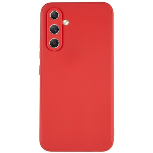 Galaxy A34 5G Mobilskal Straight Edge Design TPU - Röd