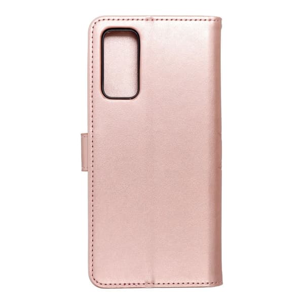 Galaxy S20 FE Lompakkokotelo Forcell Mezzo - Rosé- Kulta Guld