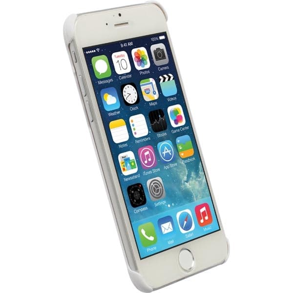 Krusell Malmö Texture Cover skal för iPhone 6 / 6S vit White