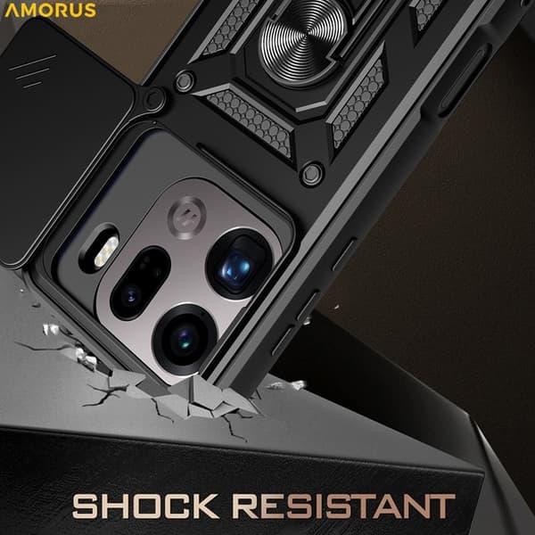 AMORUS Mobilskal till Oppo Find X9 Pro 5G Plast - Guld