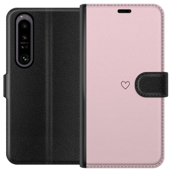 Pungcover til Sony Xperia 1 IV med Lille Hjerte